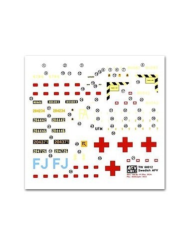 1:35 Swedish AFV for Strv104/Ikv91/Pbv302A