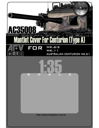 MANTLET COVER FOR CENTURION TYPE A