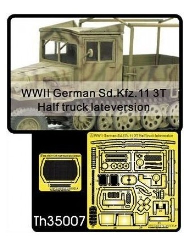 WWII German SdKfz11 3T Half Truck late version