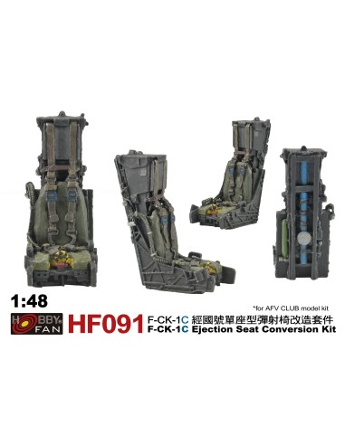 1:48 F-CK-1C Ejection Seat Conversion Kit for