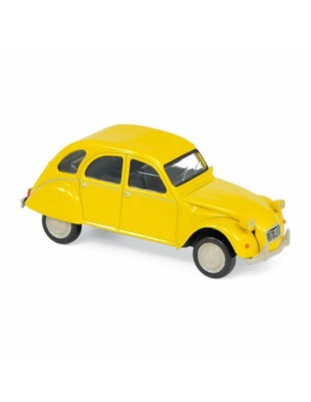 1:43 Citroën 2CV 6 Club 1979 Mimosa Yellow x4