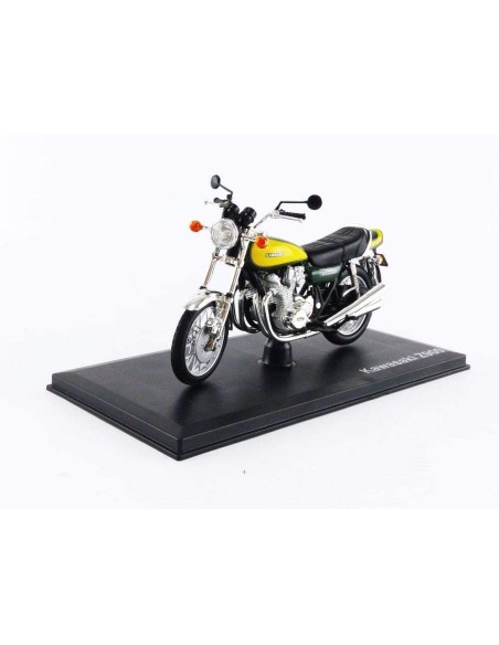 1:18 KAWASAKI Z900 1973 DARK GREEN&YELLOW X4