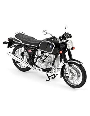 1:18 BMW R90/6 1974- BLACK X4