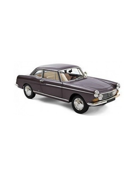 1:18 PEUGEOT 404 COUPE 1967 GRAPHITE GREY