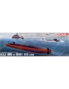 1:700 U.S.S. OHIO vs SOVIET ALFA