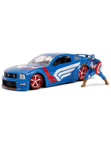 1:24 2006 MUSTANG GT W/CAPTAIN AMERICA