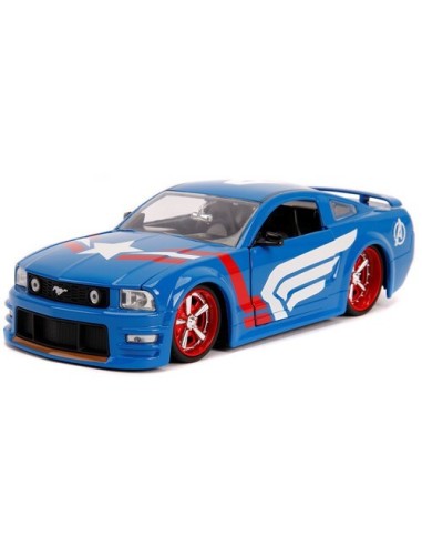 1:24 2006 MUSTANG GT W/CAPTAIN AMERICA