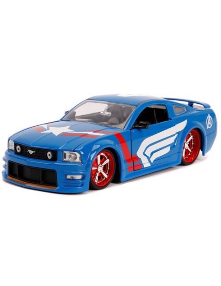 1:24 2006 MUSTANG GT W/CAPTAIN AMERICA
