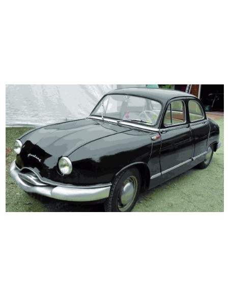 1:87 PANHARD DYNA Z12 1957 - BLACK x4