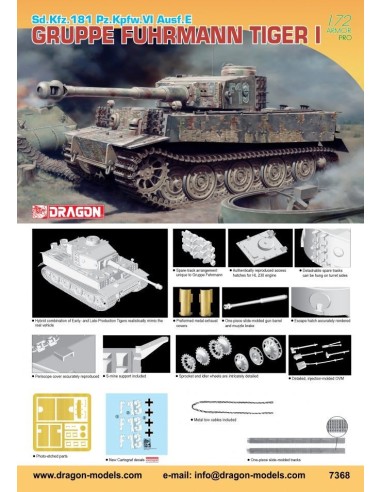 1:72 SD.KFZ.181 PZ.KPFW.VI AUSF E GRUPPE FEHRMANN