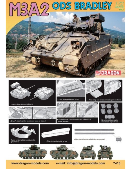 1:72 M3A2 ODS BRADLEY