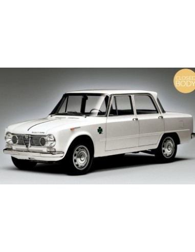 1:18 ALFA ROMEO GIULIA T1 SUPER 1963 WHITE