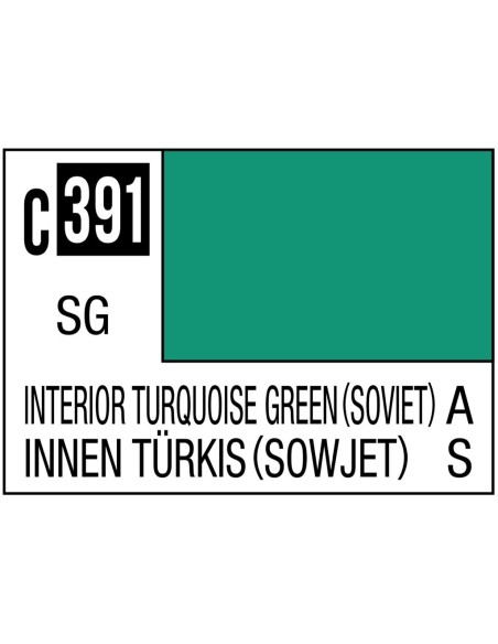 Mr. Color (10ml) Interior Turquoise Green (Soviet)