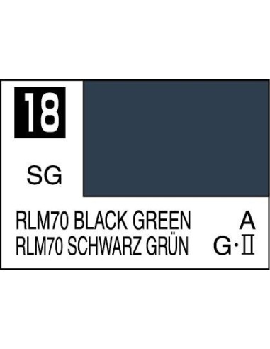 Mr. Color (10ml) RLM70 Black Green