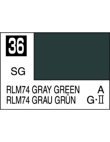 Mr. Color (10ml) RLM74 Gray Green