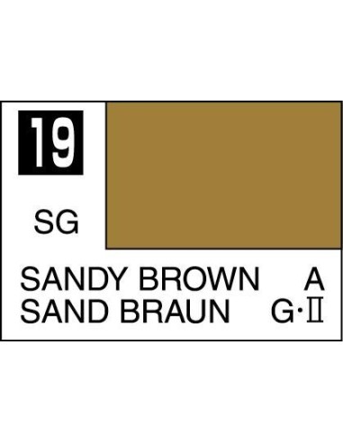 Mr. Color  (10 ml) Sandy Brown