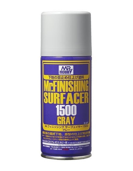 Mr. Finishing Surfacer 1500GreyIMPRIMACIÓN GRIS x6