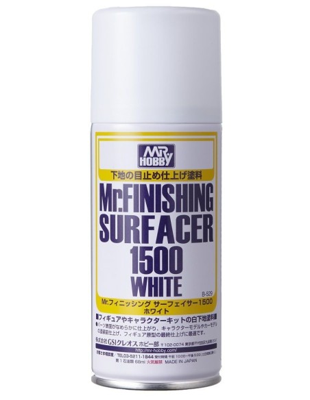 MR.FINISHING SURFACER 1500 WHITE SPRAY x 6u