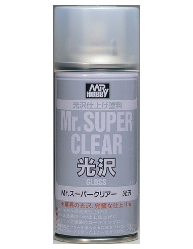 Mr. Super Clear Gloss 170ml x 6u Barniz brillo