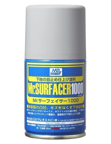 Mr. Surfacer 1000 100mlx6 -Imprimación gris