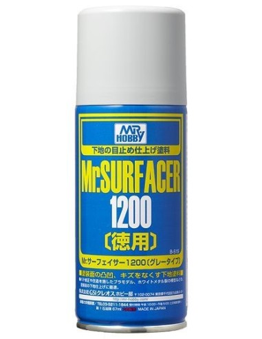 Mr.Surfacer 1200 170ml x 6u -IMPRIMACION GRIS-