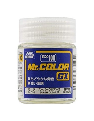 Mr. Color GX (18 ml) Super Clear III x6