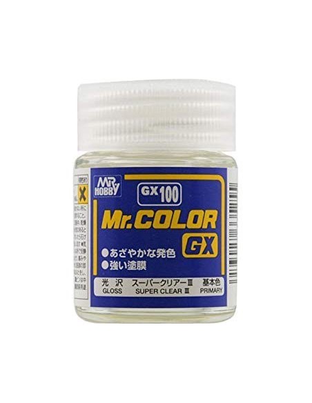 Mr. Color GX (18 ml) Super Clear III x6