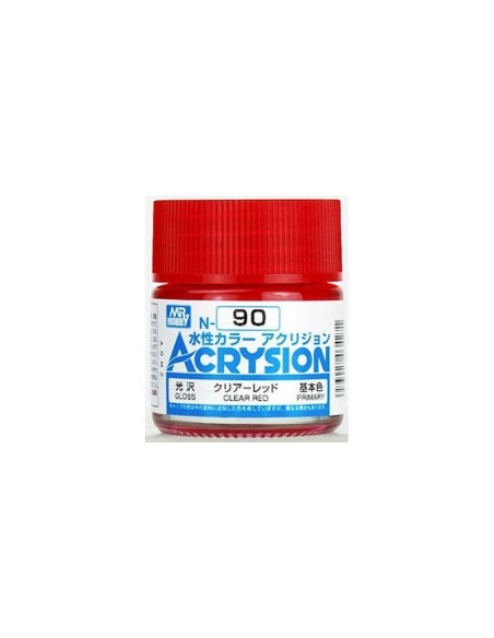 Acrysion (10 ml) Clear Red