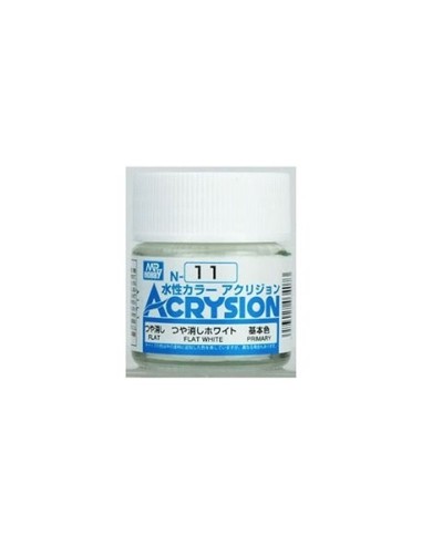 Acrysion (10 ml) Flat White