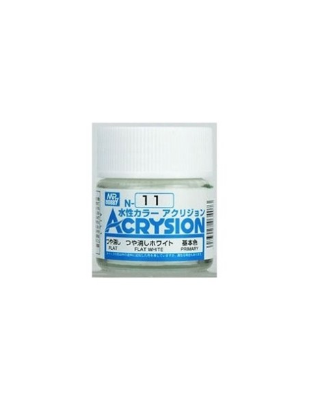 Acrysion (10 ml) Flat White