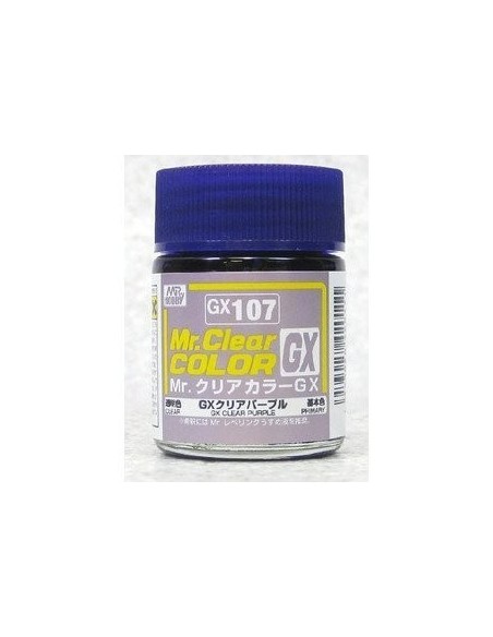 Mr. Clear Color GX (18 ml) Clear Purple x6