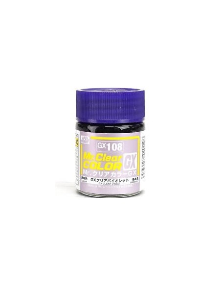 Mr. Clear Color GX (18 ml) Clear Violet x6