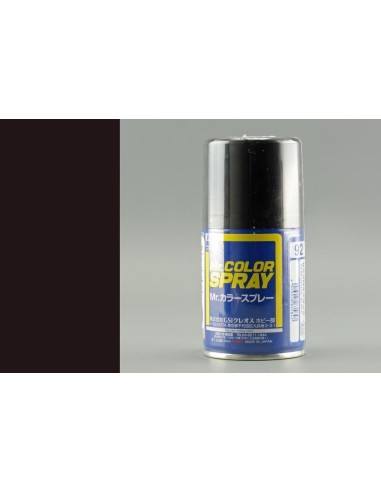 Mr. Color Spray (100 ml) Semi Gloss Black x6