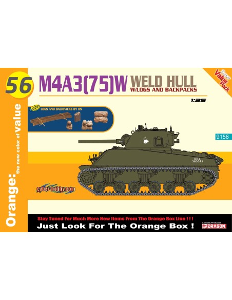 1:35 M4A3 (75)W Welded Hull