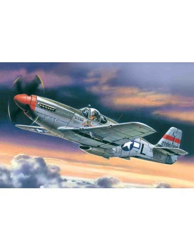 1:48 Mustang P-51C, WWII American Fighter