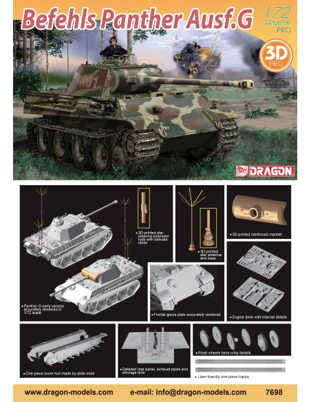 1:72 BEFEHLS PANTHER AUSF G