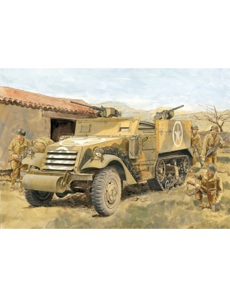 1:35 M2A1 HALF-TRACK (2 IN 1)