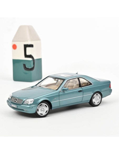 1:18 MERCEDES-BENZ CL600 COUPÉ 1997-BLUE MET