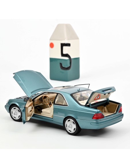 1:18 MERCEDES-BENZ CL600 COUPÉ 1997-BLUE MET