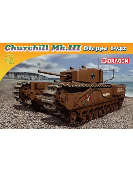 1:72 Churchil Mk.III Dieppe 1942