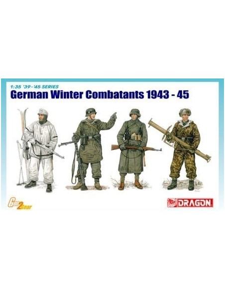 1:35 Winter German Infantry Combatants 1943-45