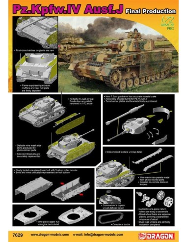 1:72 PZKPFW IV AUSF J FINAL PRODUCTION