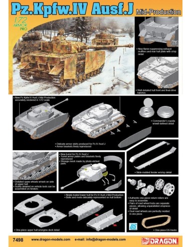 1:72 PZKPFW IV AUSF J MID PROD