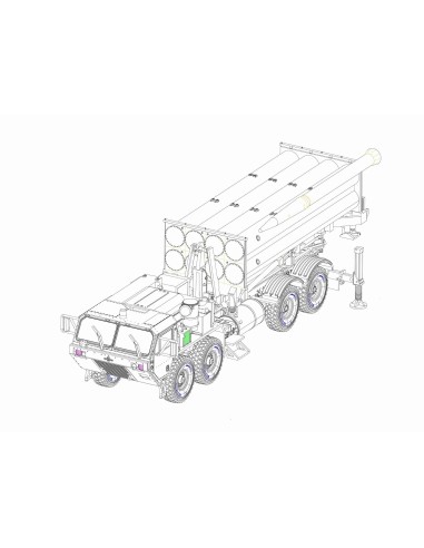 1:72 Terminal HIgh Altitude Area Defence (THAAD)