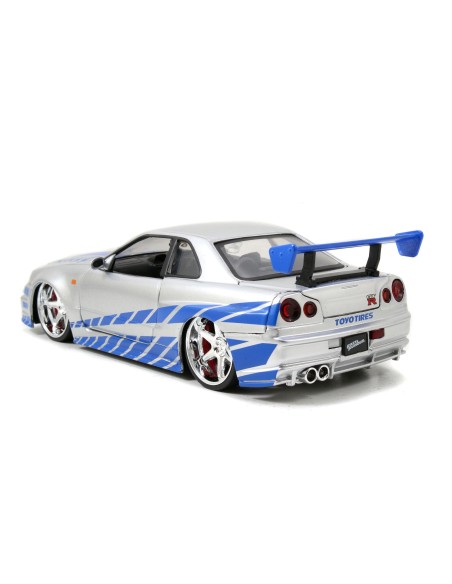 1:24 F7 Brian's 2002 Nissan Skyline GTR R34 silver