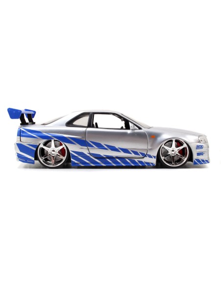 1:24 F7 Brian's 2002 Nissan Skyline GTR R34 silver