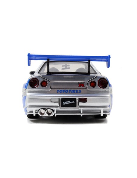 1:24 F7 Brian's 2002 Nissan Skyline GTR R34 silver
