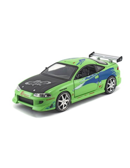 1:24 F&F Brian's Mitsubishi Eclipse Green