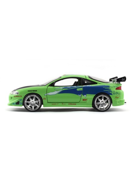 1:24 F&F Brian's Mitsubishi Eclipse Green