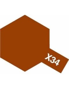 Acrylic Mini X-34 Metal. Brown x6